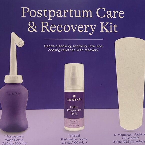 Lansinoh Postpartum Care and Recovery Kit - Picture 1 of 4